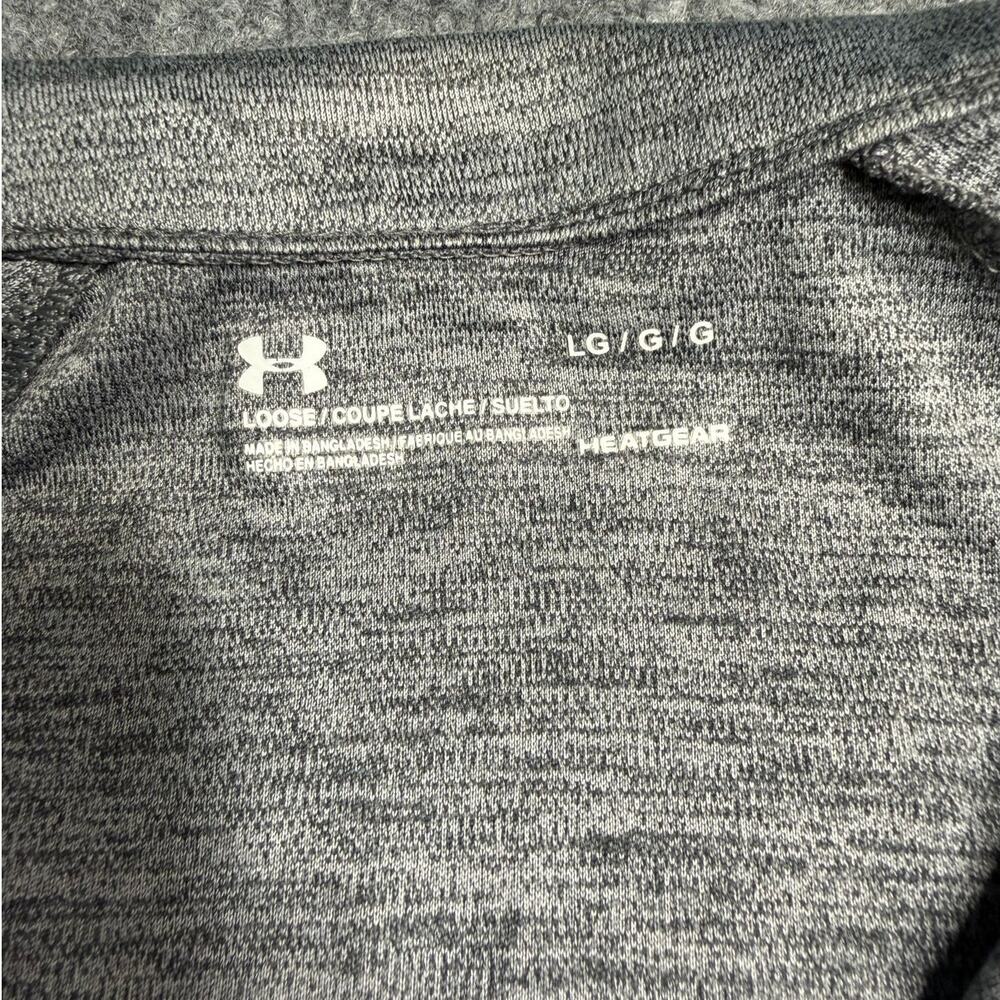 Under Armour HeatGear Gray 1/4 Zip Pullover Women’s Large Loose Fit - Picture 2 of 6